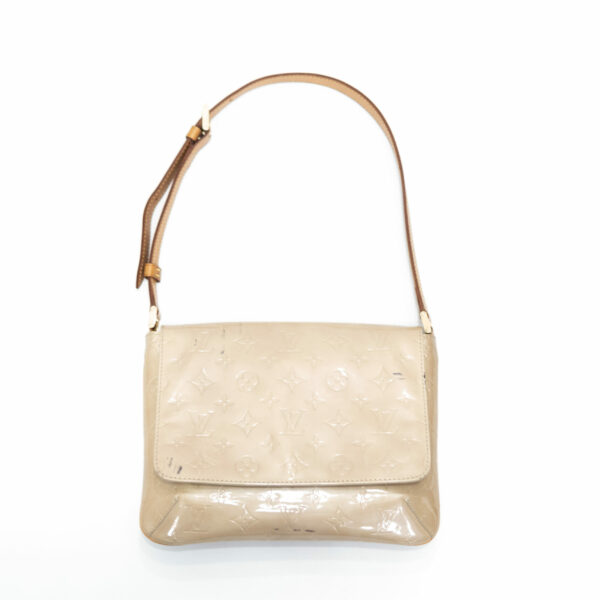 Louis Vuitton Thompson Street Vernis Leder beige