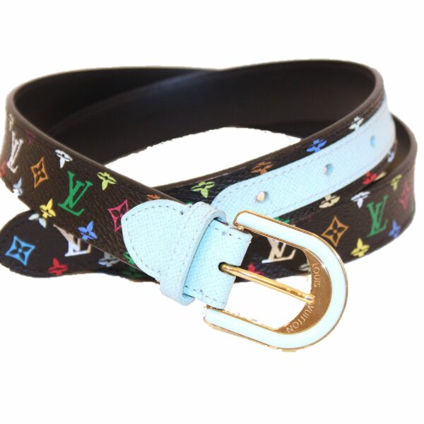 Louis Vuitton Gürtel multicolor schwarz Candy