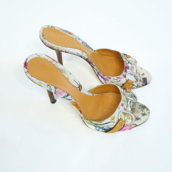 Gucci Pumps Fleur Bunt Gr.39