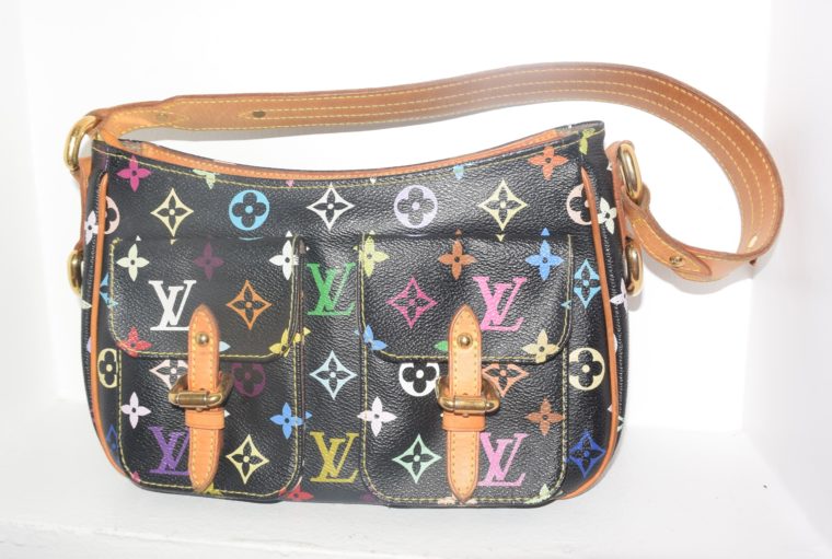 Louis Vuitton Tasche Lodge Multicolor schwarz-10591