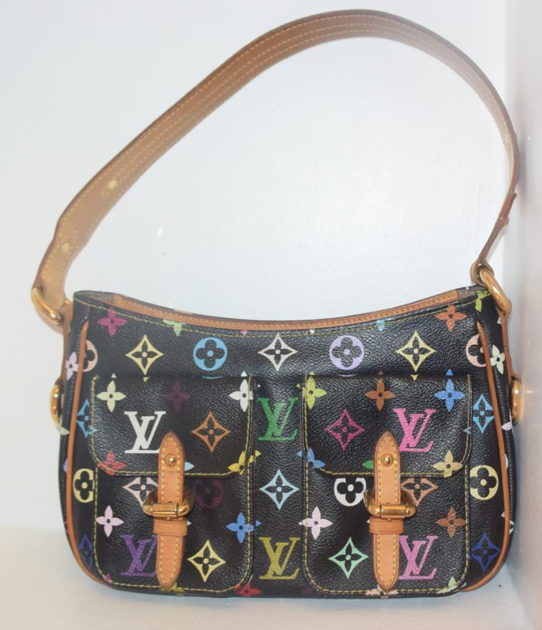 Louis Vuitton Tasche Lodge Multicolor schwarz-10595