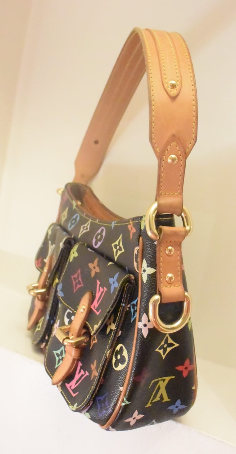 Louis Vuitton Tasche Lodge Multicolor schwarz-10594
