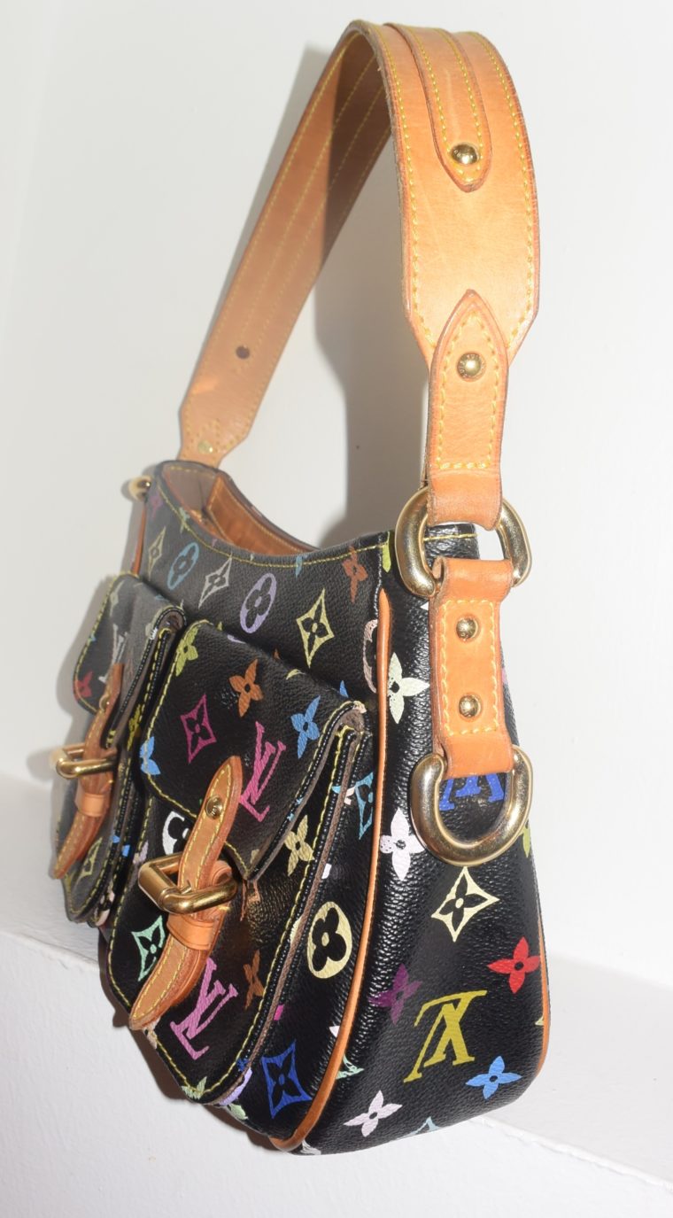 Louis Vuitton Tasche Lodge Multicolor schwarz-10596