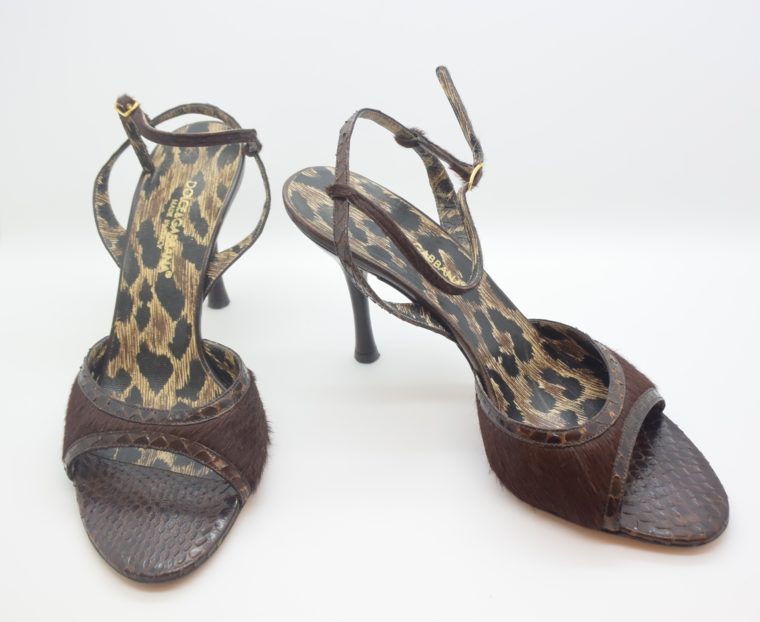 Dolce & Gabbana D&G Pumps Phytonleder 38-11550