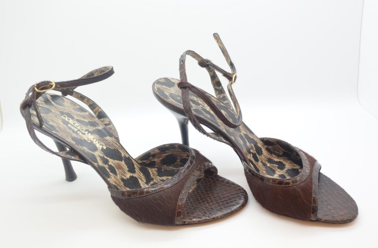 Dolce & Gabbana D&G Pumps Phytonleder 38-11549