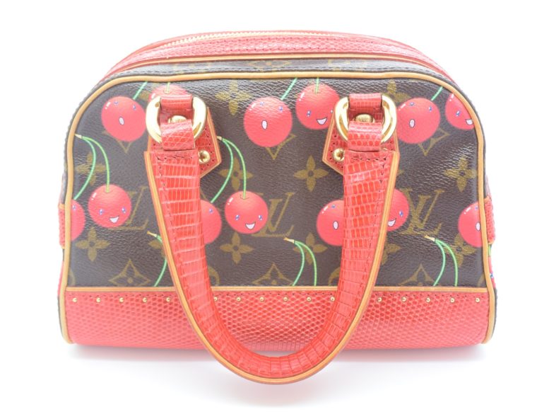 Louis Vuitton Sac Femior Eidechsenleder Cerise -11626