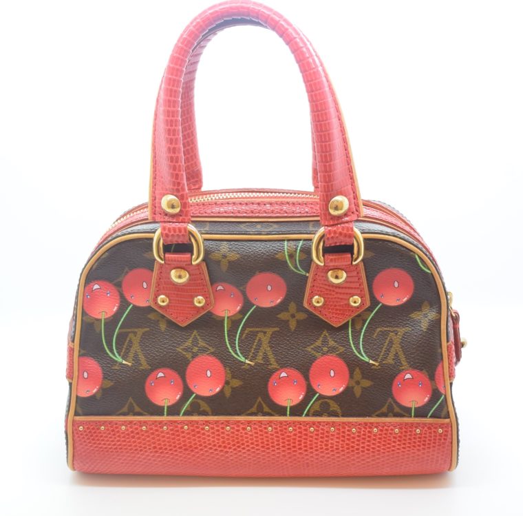 Louis Vuitton Sac Femior Eidechsenleder Cerise -11625