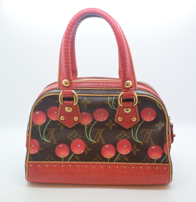 Louis Vuitton Sac Femior Eidechsenleder Cerise -11627