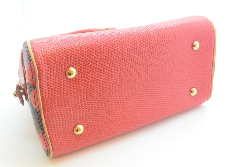 Louis Vuitton Sac Femior Eidechsenleder Cerise -11631