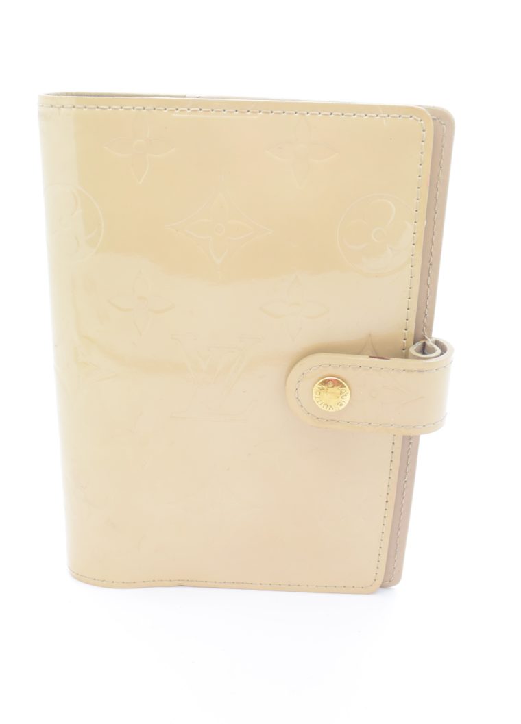 Louis Vuitton Kalender PM Vernisleder beige-11693