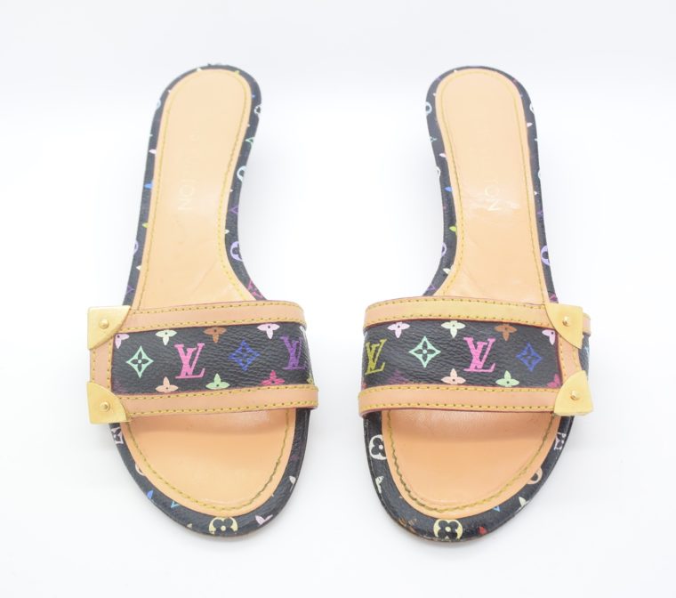 Louis Vuitton Schuhe Sandale Multicolor schwarz-11723