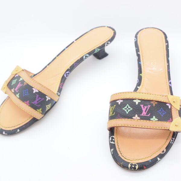 Louis Vuitton Schuhe Sandale Multicolor schwarz-0