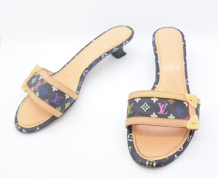 Louis Vuitton Schuhe Sandale Multicolor schwarz-0