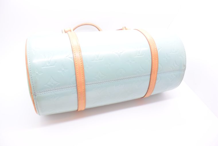 Louis Vuitton Tasche Bedford türkis Vernis Leder -12850