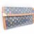 Louis Vuitton Geldbörse Porte Tresor Multicolor Schwarz
