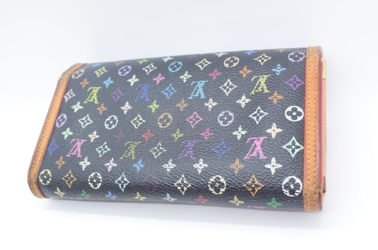 Louis Vuitton Geldbörse international Multicolor schwarz-12875