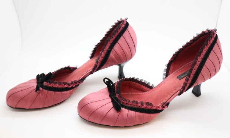 Louis Vuitton Pumps rosa Satin 38-14320