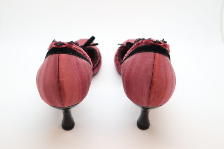 Louis Vuitton Pumps rosa Satin 38-14323