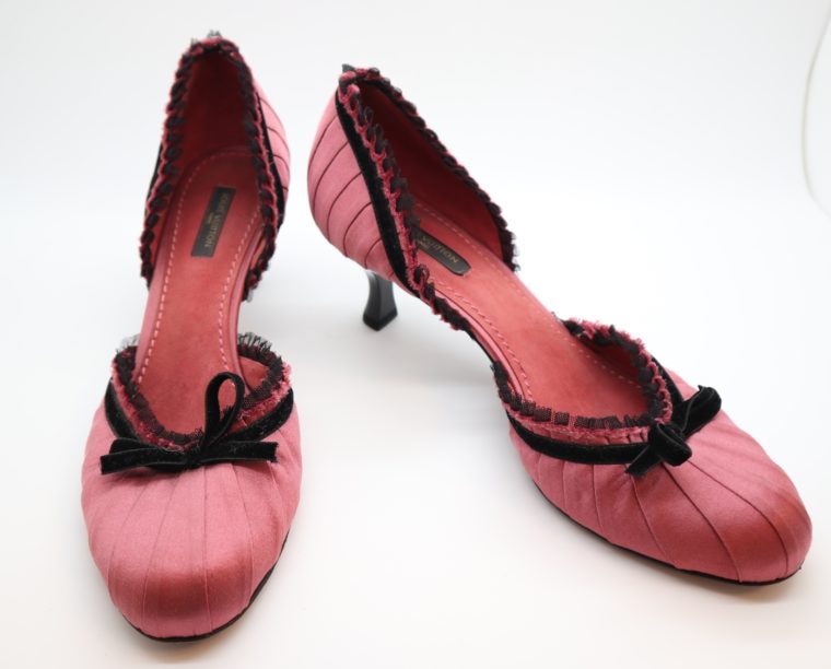 Louis Vuitton Pumps rosa Satin 38-0