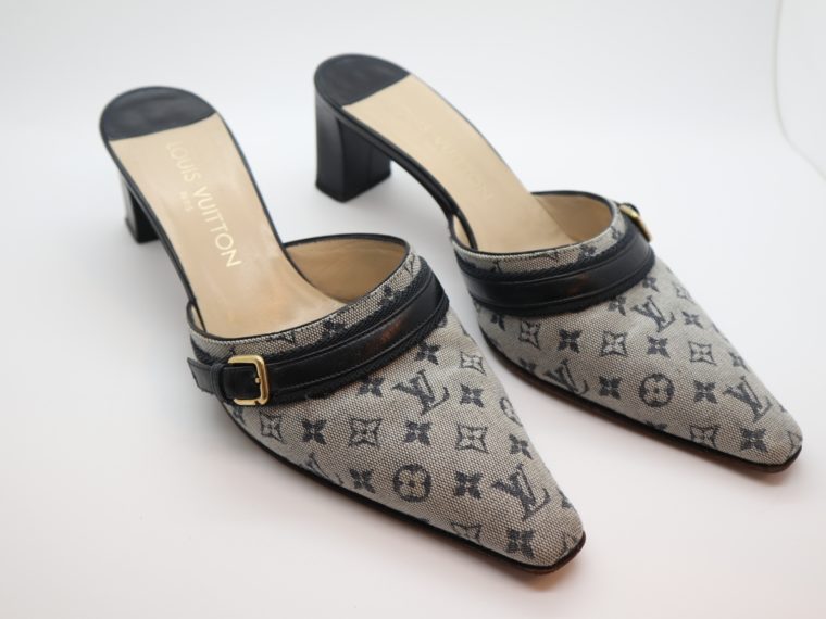 Louis Vuitton Pumps Min Lin grau 36 1/2 -14337