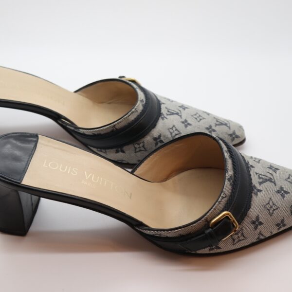 Louis Vuitton Pumps Min Lin grau 36 1/2 -14335