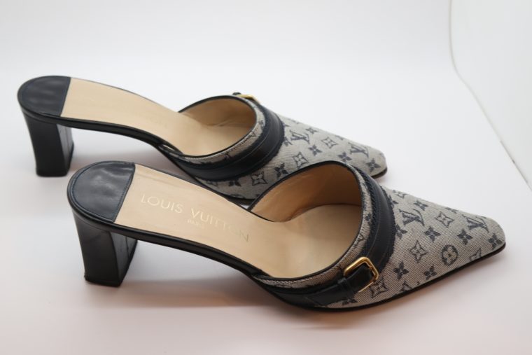 Louis Vuitton Pumps Min Lin grau 36 1/2 -14335