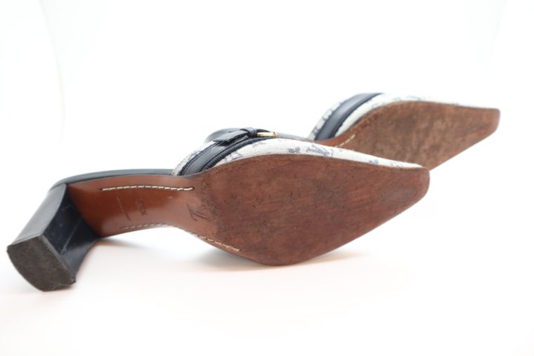 Louis Vuitton Pumps Min Lin grau 40 1/2-14342