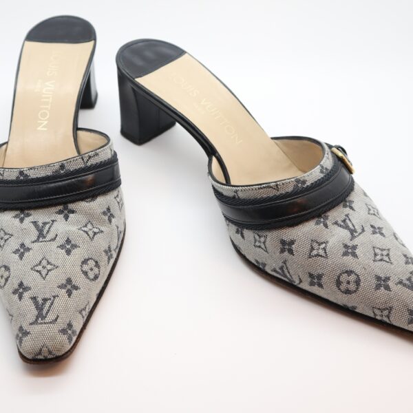 Louis Vuitton Pumps Min Lin Grau Gr.40 1/2