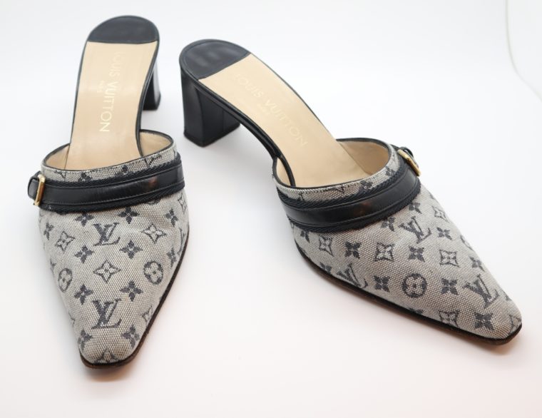 Louis Vuitton Pumps Min Lin grau 40 1/2-0