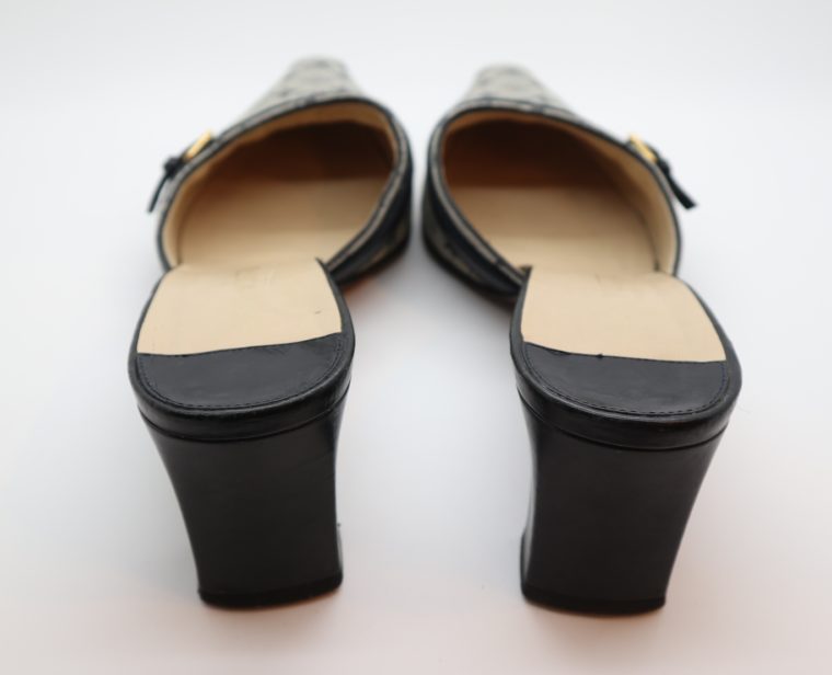 Louis Vuitton Pumps Min Lin grau 40 1/2-14344