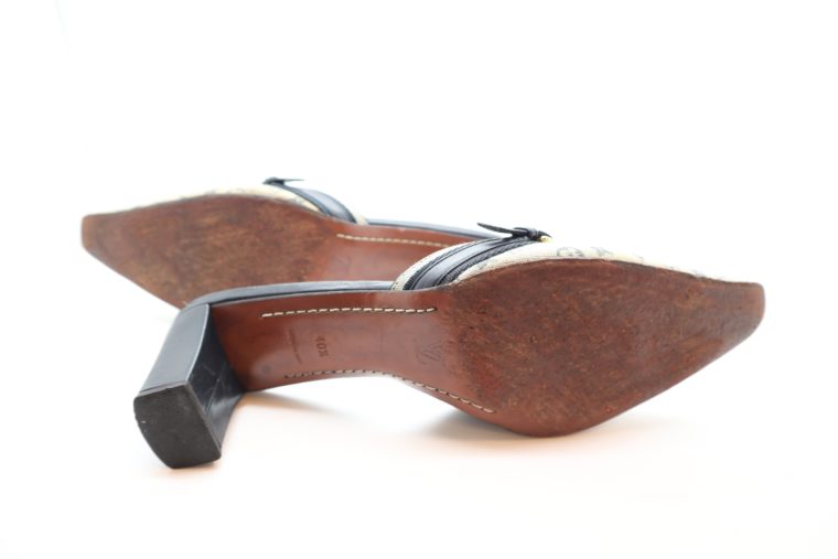 Louis Vuitton Pumps Min Lin grau 40 1/2-14349