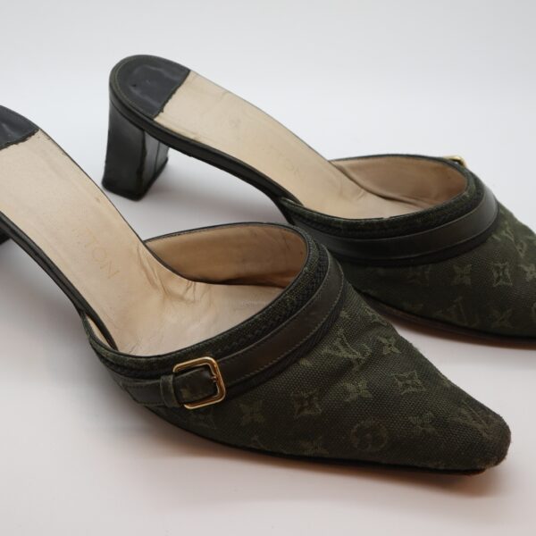 Louis Vuitton Pumps Mini Lin khaki 37-14355