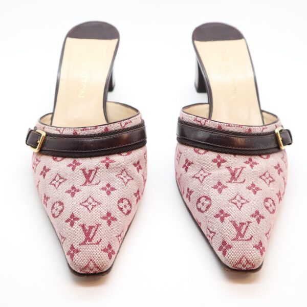 Louis Vuitton Pumps Mini Lin rosa 38 1/2-14362