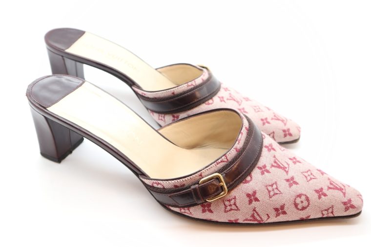Louis Vuitton Pumps Mini Lin rosa 38 1/2-0
