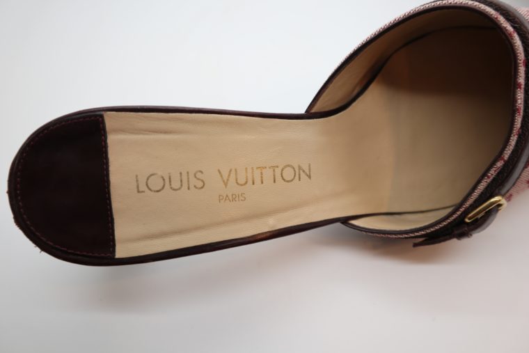 Louis Vuitton Pumps Mini Lin rosa 38 1/2-14361