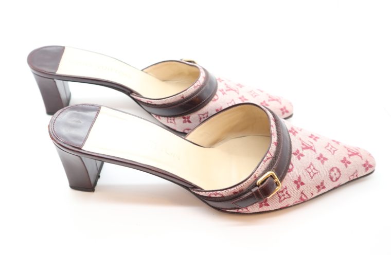 Louis Vuitton Pumps Mini Lin rosa 38 1/2-14365
