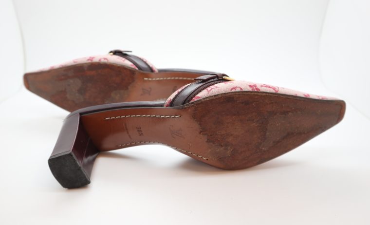Louis Vuitton Pumps Mini Lin rosa 38 1/2-14369