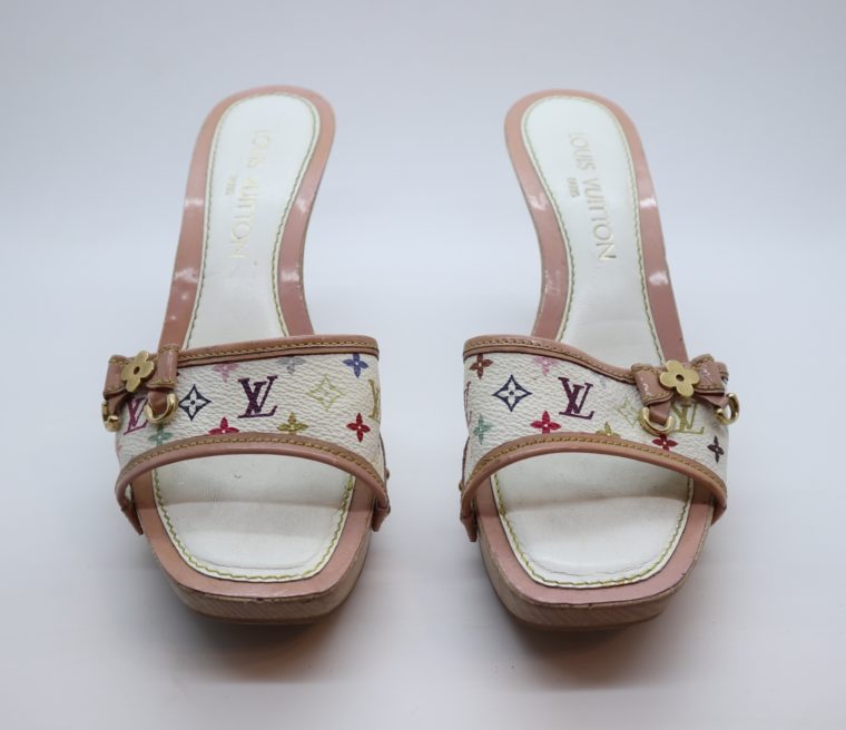 Louis Vuitton Pumps Multicolor rosa weiß 37-14402