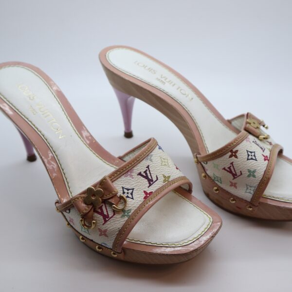 Louis Vuitton Pumps multicolor rosa weiß 37