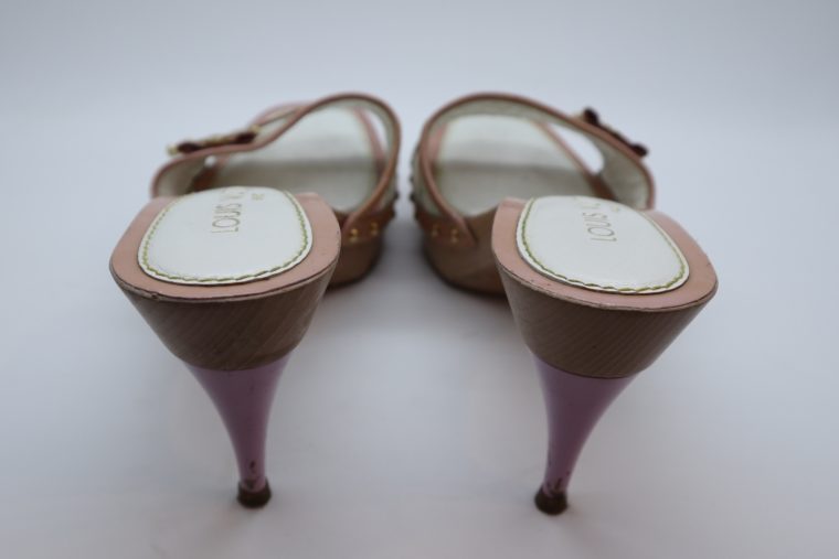 Louis Vuitton Pumps Multicolor rosa weiß 37-14401
