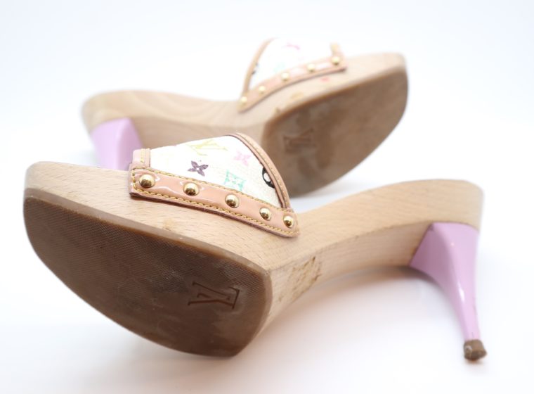 Louis Vuitton Pumps Multicolor rosa weiß 37-14404