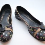 Louis Vuitton Ballerinas Multicolor schwarz 37 1/2-0