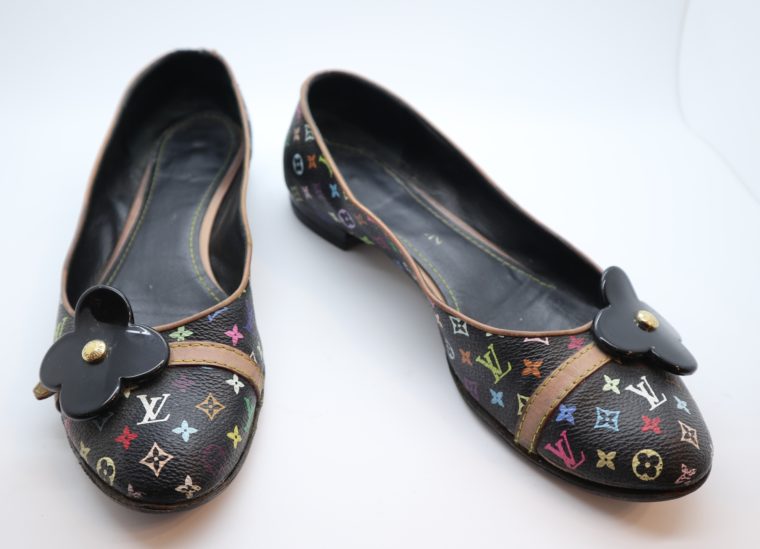 Louis Vuitton Ballerinas Multicolor schwarz 37 1/2-0