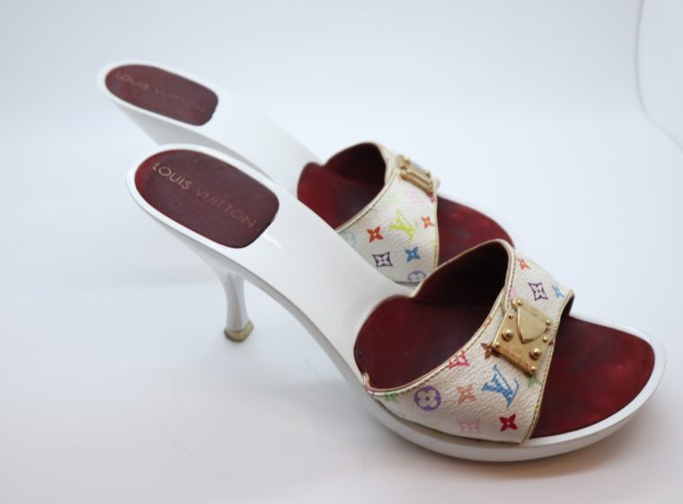 Louis Vuitton Pumps Multicolor weiß 38-14432