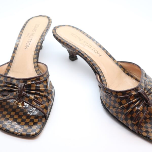Louis Vuitton Pumps Damier Ebene 37 1/2