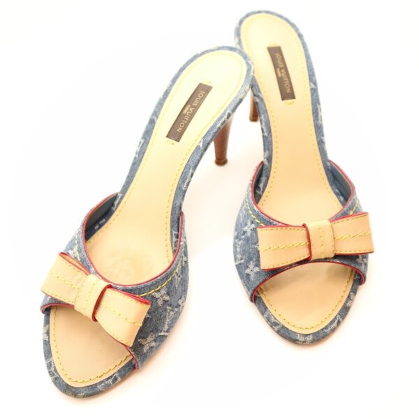 Louis Vuitton Pumps Jeans Denim 38 1/2