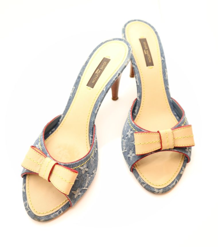 Louis Vuitton Pumps Jeans Denim 38 1/2-0