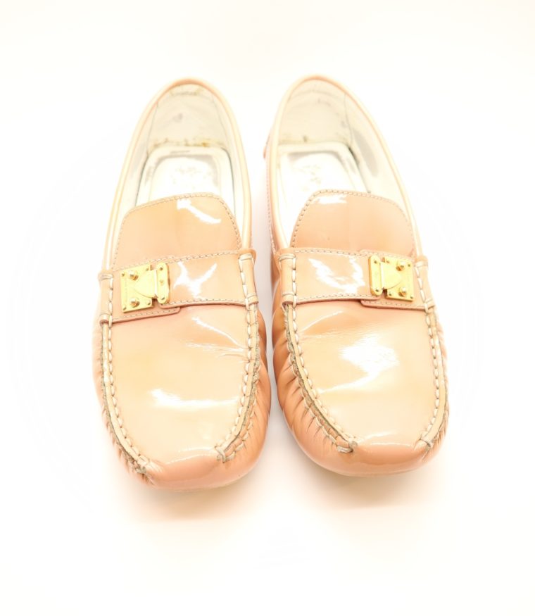 Louis Vuitton Loafer Vernis Leder rosa 38 1/2-14638