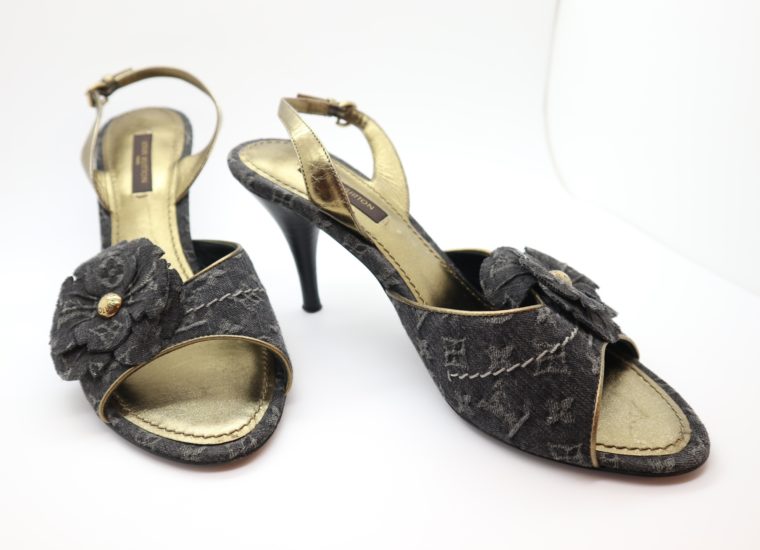 Louis Vuitton Pumps Jeans gold 37-0