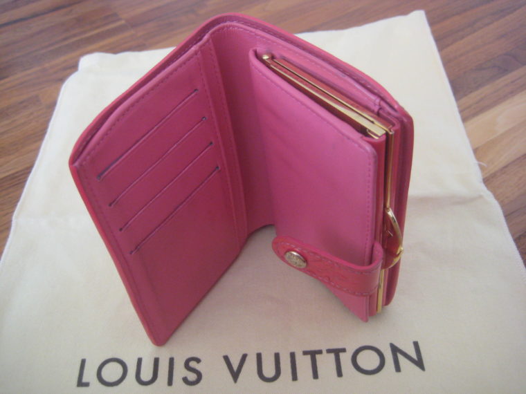 Louis Vuitton Geldbörse pink Viennois Gedbörse -302